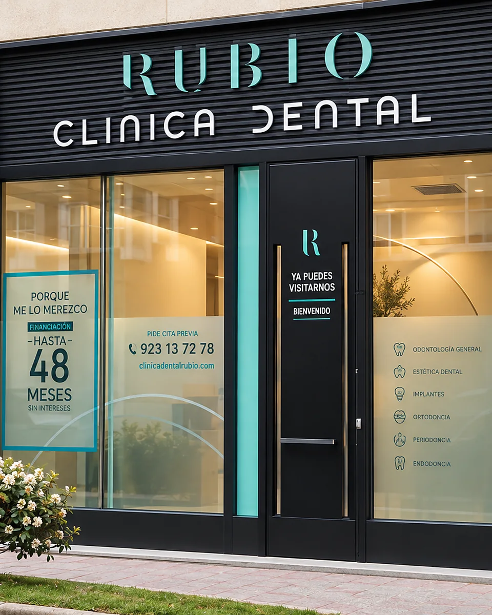 Entrada de Rubio Clínica Dental